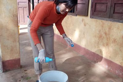 Công tác vệ sinh phòng dịch